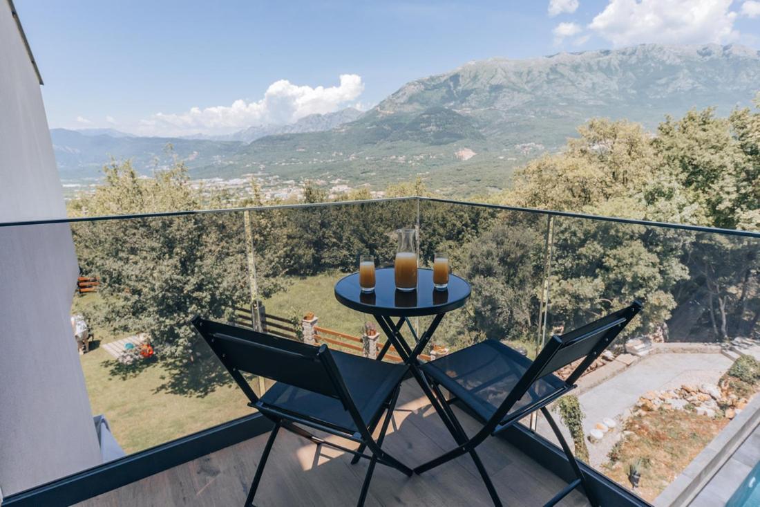 Villa Principium With Infinity Edge Pool&Hot Tub Kotor Eksteriør bilde